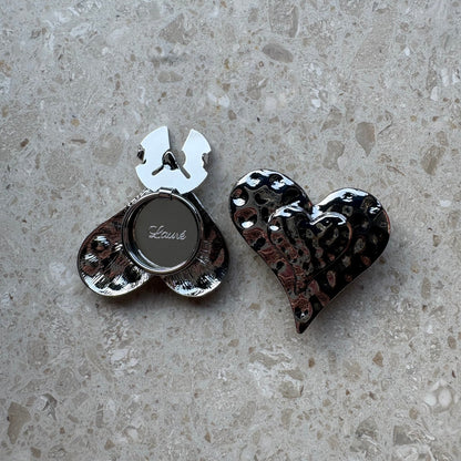 Button Cover Hart Groot - Lauré