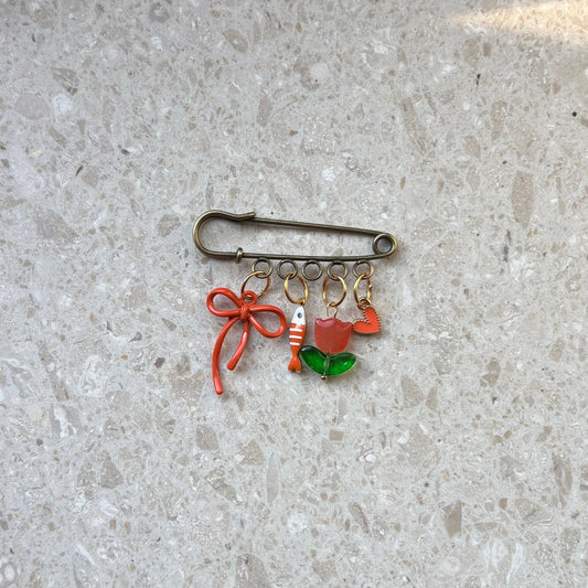 Koningsdag broche - Lauré