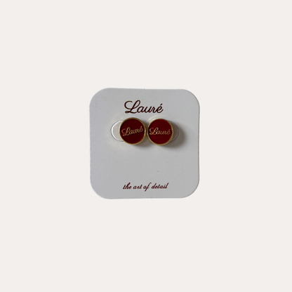 Button cover pin - set - Lauré